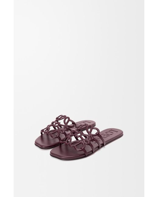 Loewe Purple Petal Anagram Slides