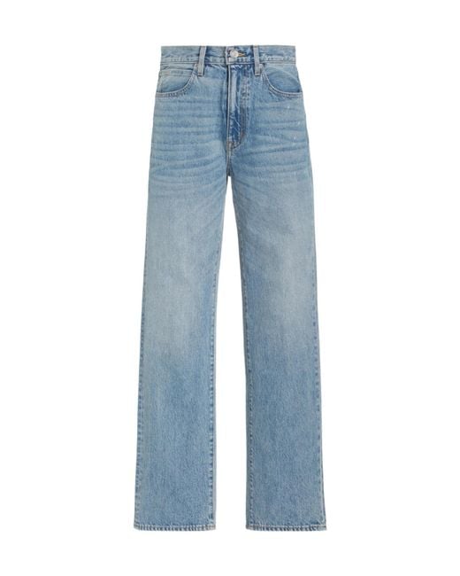 SLVRLAKE Denim Blue Belt Loop Jeans