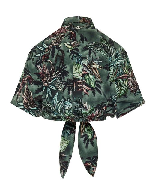 Rabanne Green Short-Sleeved Shirt