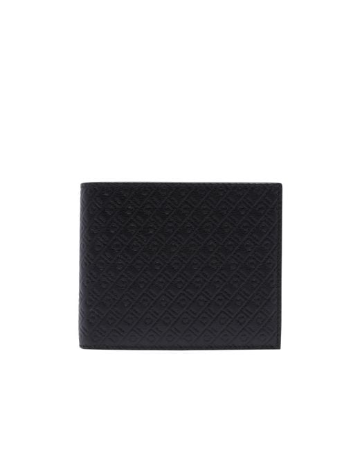 Ferragamo Black Ferragamo Gancini Bi-Fold Vard Holder for men