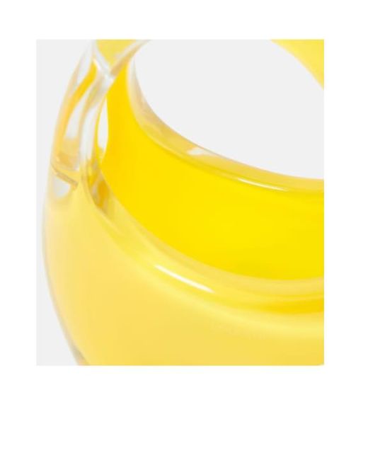 Coperni Yellow Swipe Micro Shoulder Bag