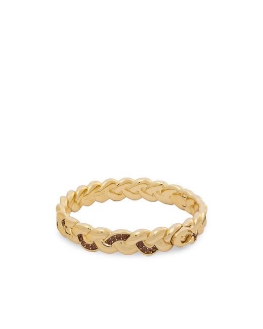 COACH Metallic Crystal Bracelet