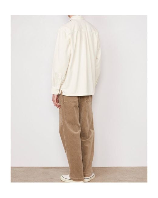 Officine Generale White Jordy Shirt for men