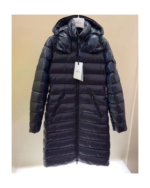 Moncler Black Moka Hooded Padded Coat