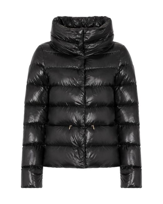Herno Black Short Down Jacket