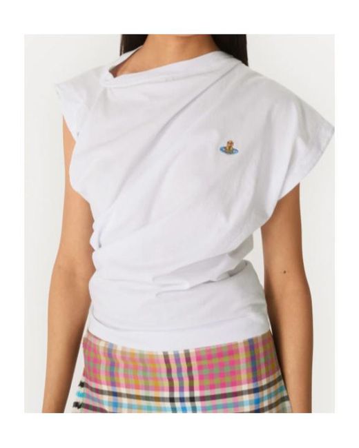 Vivienne Westwood White Hebo Top