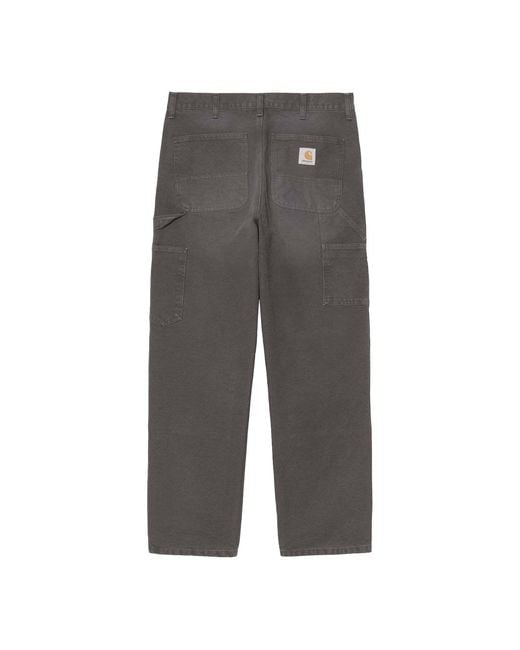 Carhartt Gray Double Knee Work Pants for men