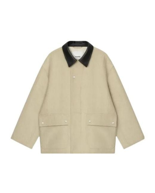Nanushka Natural Melesio Jacket