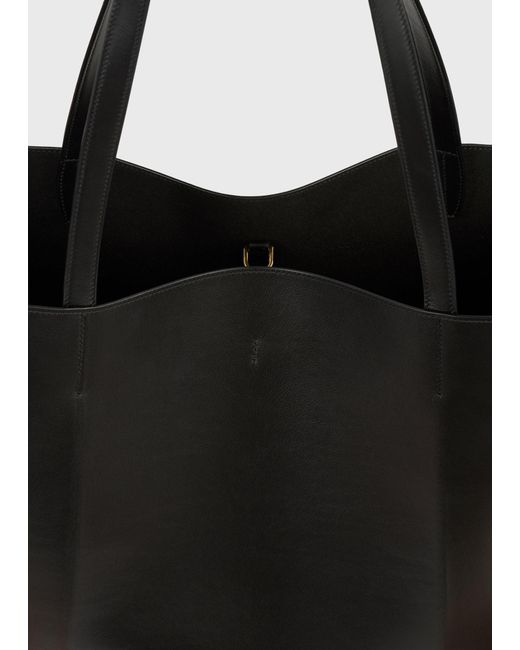 Totême  Green Totême Roam Open-Top Tote Bag