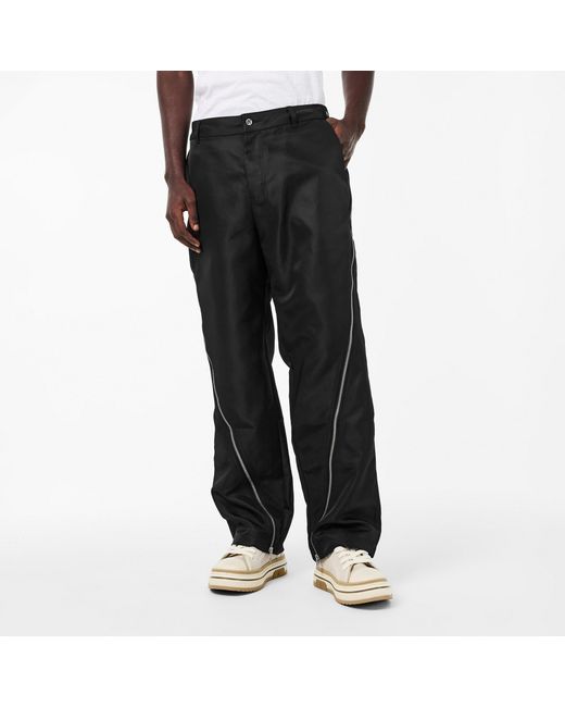 Represent Black Versatile Casual Trousers for men