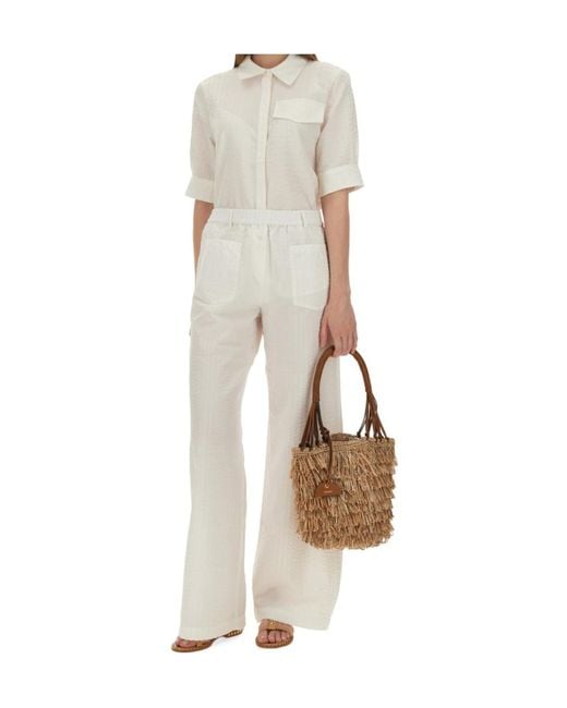 Baum und Pferdgarten White Button-Up Shirt