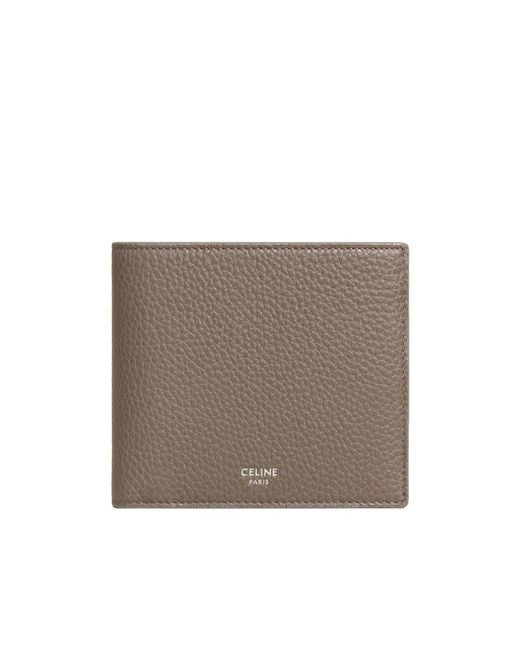 Céline Brown Bi-Fold Wallet for men