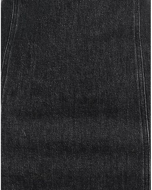 DIESEL Black Mini Dress Cotton, Elastane
