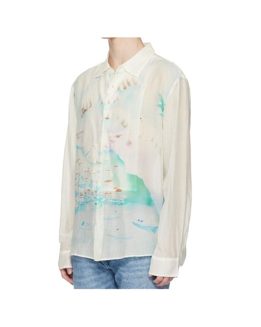 Our Legacy White Adorn Shirt for men