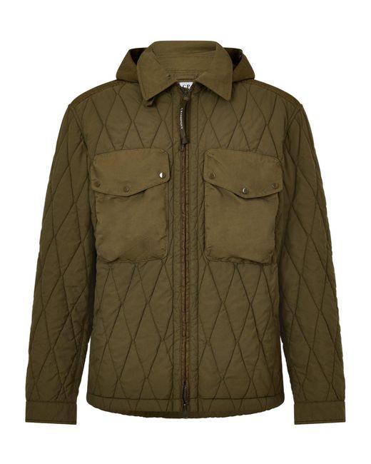 C P Company Green Simple Jacket for men