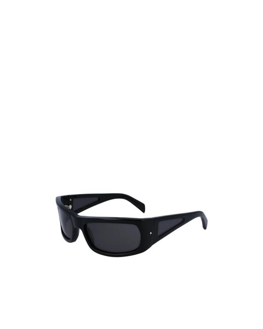 Ferragamo Black Ferragamo Eyewear Rectangular Frame Sunglaasses for men