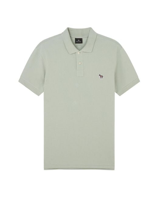 Paul Smith Green Cotton Polo Shirt for men