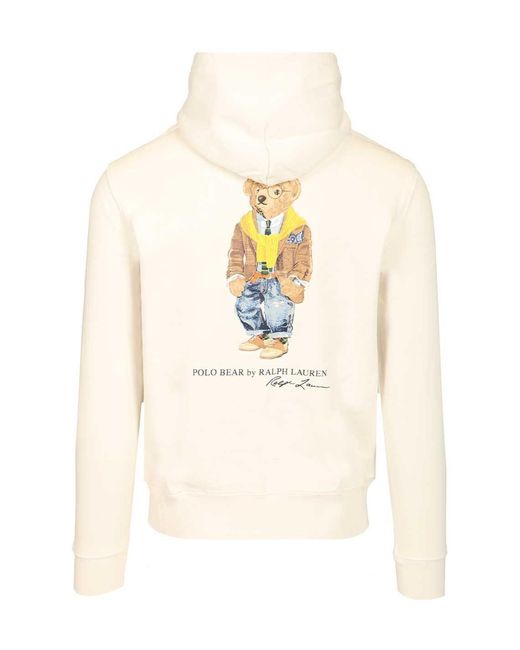 Polo Ralph Lauren Natural Polo Bear Hoodie for men