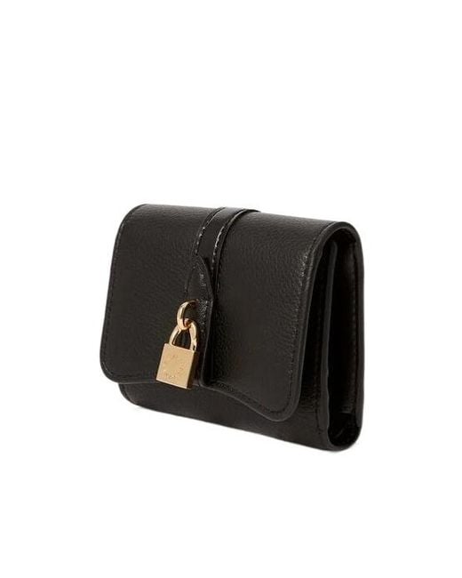 Stella McCartney Black Tri-Fold Wallet