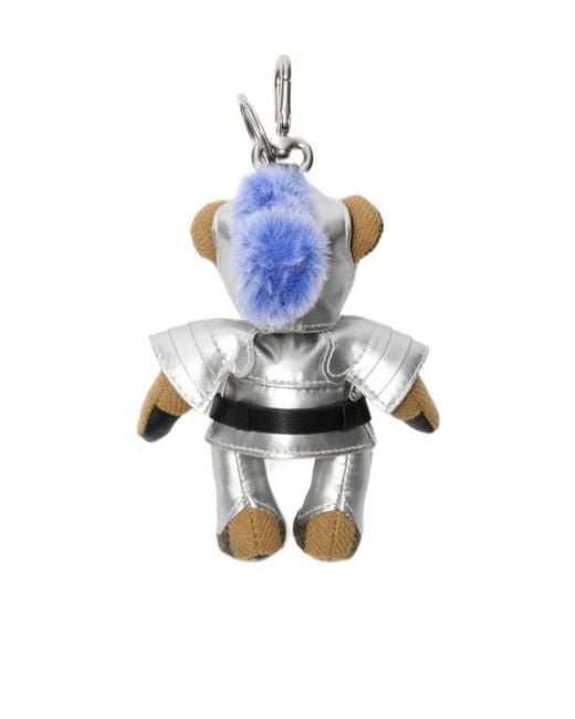 Burberry White Thomas Bear Charm