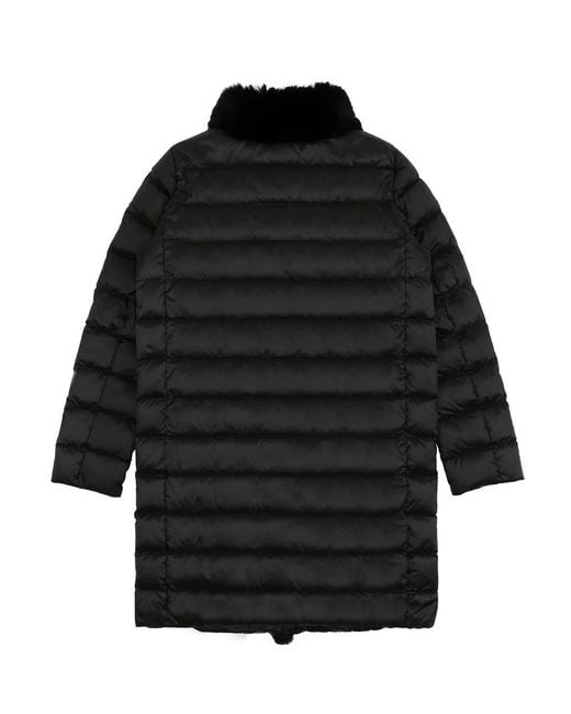 Weekend by Maxmara Black Quilted Down Jacket