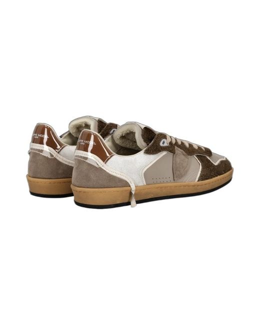 Philippe Model Brown Pgal Sneakers for men