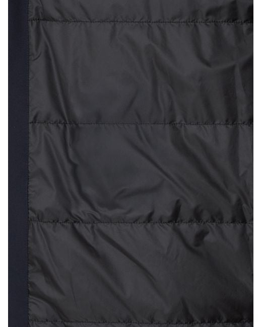 Stone Island Blue Windproof And Waterproof Padded Parka Coat for men