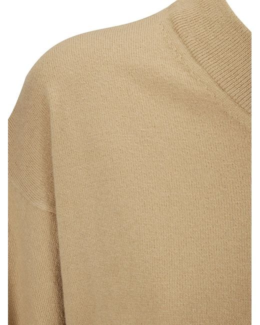 Studio Nicholson Brown Fiore Jumper
