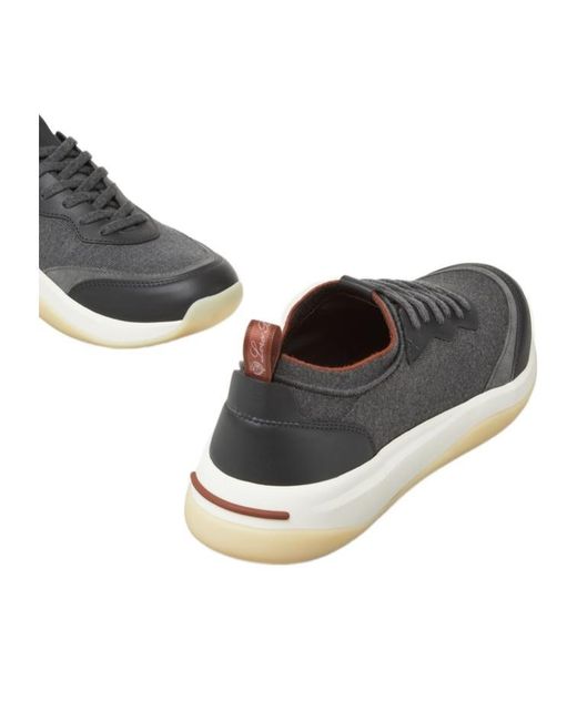 Loro Piana Gray 410 Lp Walk The Gift Of Kings Sneaker for men
