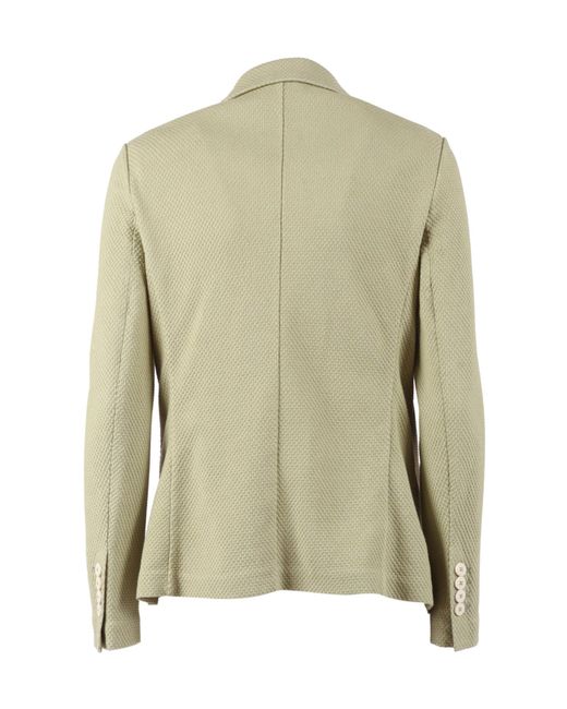 Circolo 1901 Green Slim Fit Textured Jacket