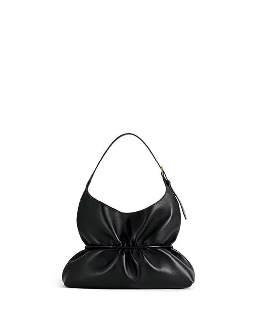 Balmain Black Sphynx Medium Bag
