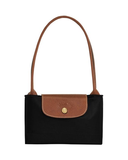 Longchamp Black Le Pliage Medium Tote Bag