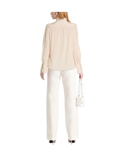 Isabel Marant White Solid Colour Shirts Blouses