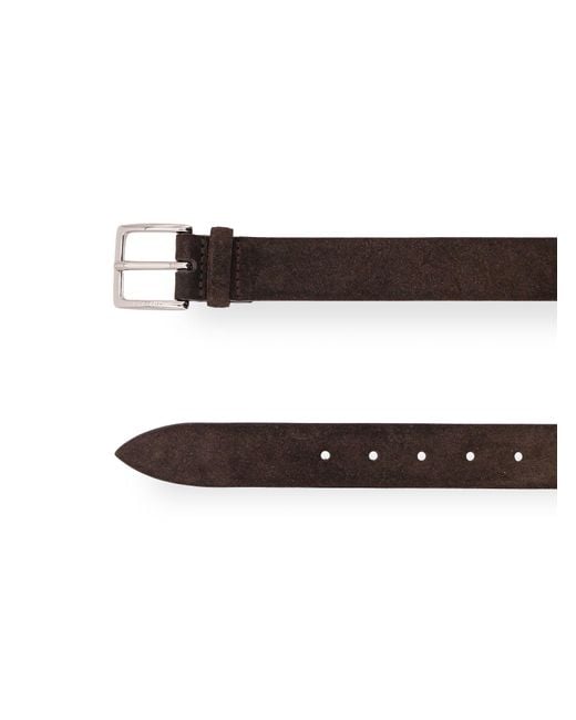 Orciani White Amalfi Buckle Fastened Belt for men