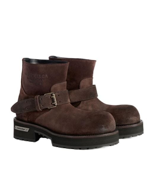 Balenciaga Brown Venom Mini Bootie
