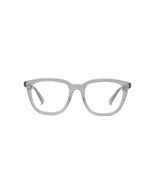 KENZO White Full Frame Optical Frames for men