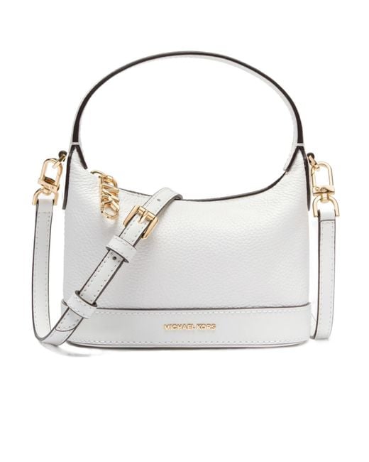 MICHAEL Michael Kors White Wythe Small Crossbody Bag