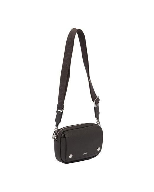 Loewe White Zipped Shoulder Bag for men