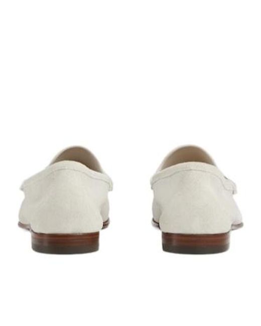 Gucci White Horsebit 1953 Loafers for men