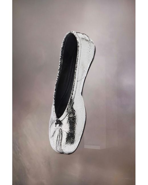 Maison Margiela White Tabi Broken Mirror New Ballerinas