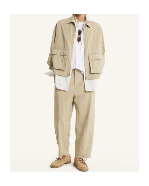 Maison Kitsuné Natural Maison Kitsuné Zipped Jacket for men