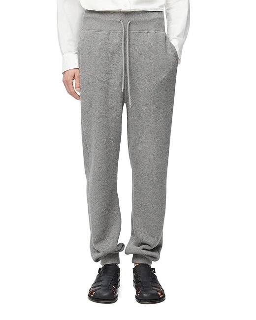 Loewe Gray Sweatpants for men