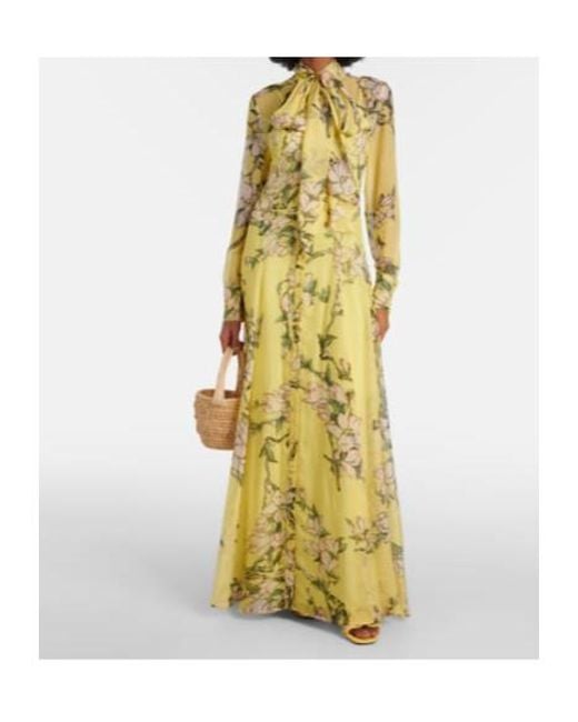 Leo Yellow Lilith Maxi Dress