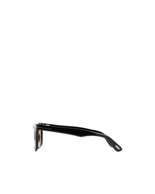 Tom Ford Metallic Full Frame Sunglasses for men