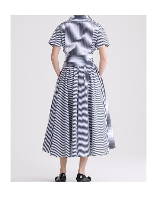 Patou Blue Knotted Shirt