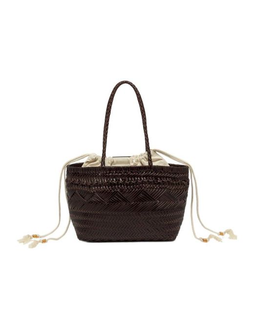 Gianni Chiarini Brown Double-Handled Handbag