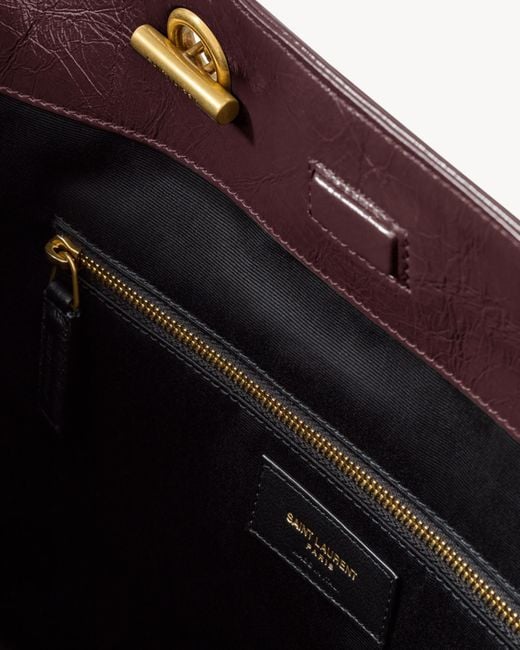Saint Laurent Purple Niki Shopping