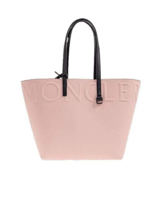 Moncler Pink Very Mini Tote Bag