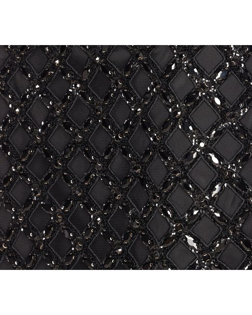 Liu Jo Black Embellished Mini Skirt