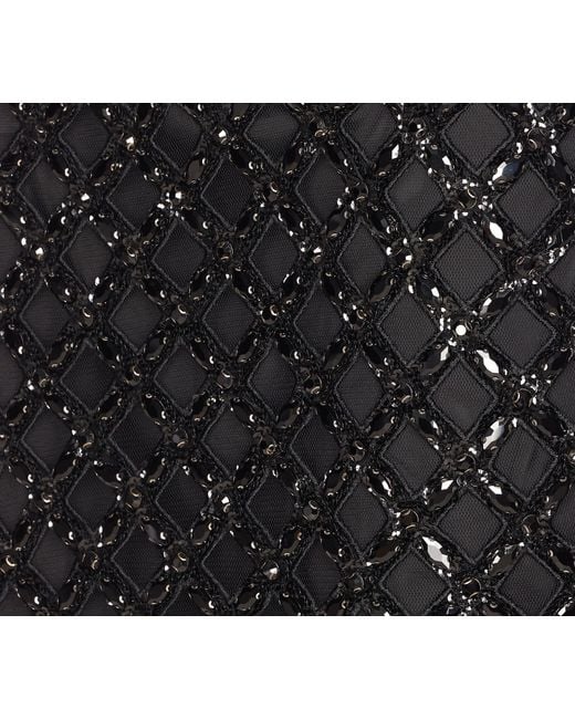 Liu Jo Black Embellished Mini Skirt